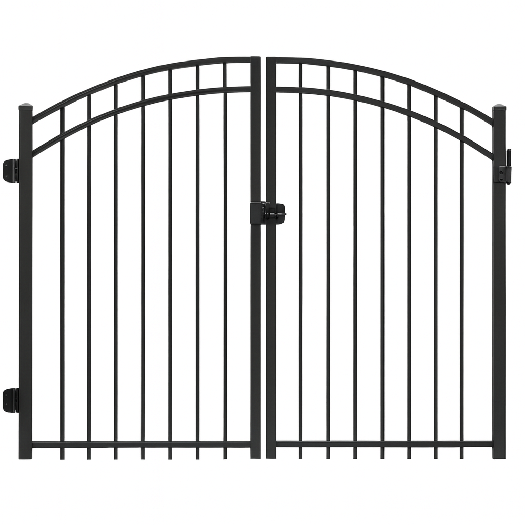 6' Height - Double Drive Gate - Standard Hardware + Drop Rod Included