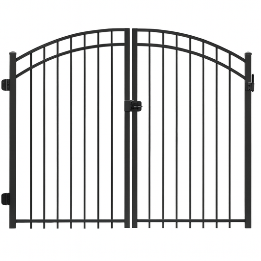 6' Height - Double Drive Gate - Standard Hardware + Drop Rod Included